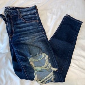 American Eagle Distressed Jeggings